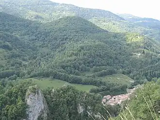 Town seen from the chateau