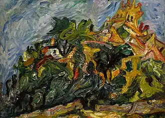 Chaïm Soutine - Vue de Céret 1922