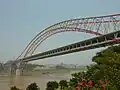 The Chaotianmen Bridge, China, the 2nd longest steel arch bridge in the world