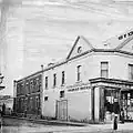 Charles Birks drapery store NE corner Rundle Street and Stephens Place c. 1872