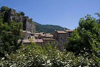The village of Chatillôn-en-Diois