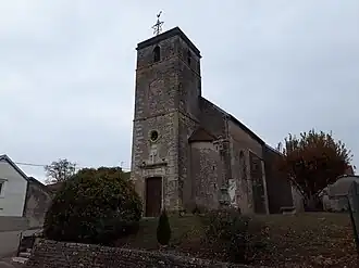 The church in Chaux-lès-Port