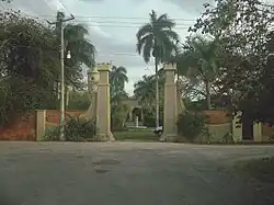 Entrance to Hacienda Chenché de las Torres.