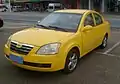 A rare yellow Chery A5