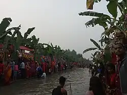Chhath Puja at Inaruwa, Sunsari District, Koshi Province