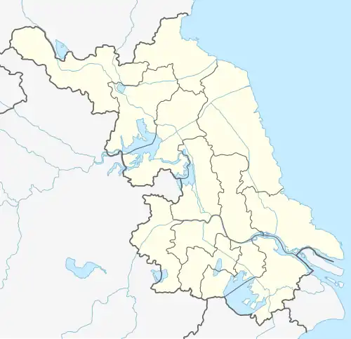 Taixing is located in Jiangsu