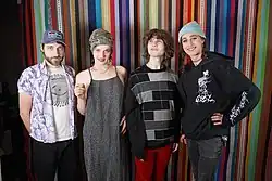 Ekko Astral in 2023. From left to right: Hughes, Holzman, Tully, Tyler.