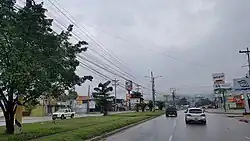 Bulevar del Norte in the city's border with San Pedro Sula.