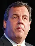 Governor and 2016 presidential candidate Chris Christie from New Jersey (2010–2018)