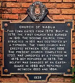 Church PHC historical marker installed in 1939