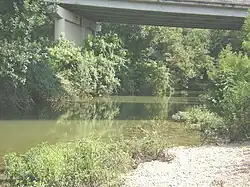 Cibolo Creek at IH-10 near Zuehl, Texas