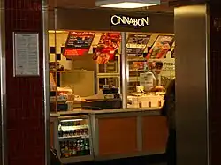 Cinnabon store in Toronto, Ontario, Canada