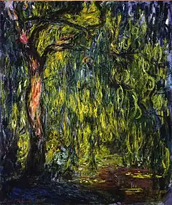 Image 46Trees in art: Weeping Willow, Claude Monet, 1918 (from Tree)