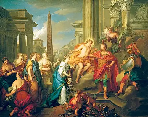 Closing of the Temple of Janus by Augustus (1757)
