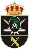 Coat of Arms of the former Auxiliary Corps (Volunteers)