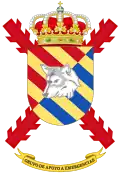 Coat of Arms of the Emergency Support Group (GAEM) RAIEM