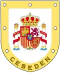 Emblem of the National Defence Studies Centre (CESEDEN)