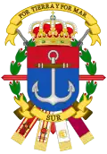 Coat of Arms of Southern Regiment [Tercio] (TERSUR) Naval Protection Force