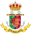Coat of Arms of the Naval Command of Málaga Maritime Action Forces (FAM)