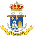 Coat of Arms of the Naval Command of Santander Maritime Action Forces (FAM)
