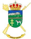 Coat of Arms of the Discontinuous Services Unit "Oroel" (USBAD)