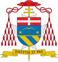 Cardinal Andrea Cordero Lanza di Montezemolo (1925- ), Archpriest of the Basilica of Saint Paul Outside the Walls