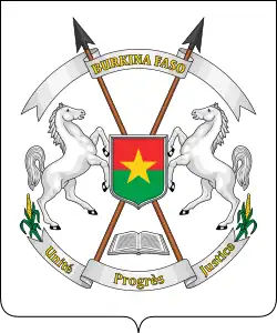 Coat of arms of Burkina Faso