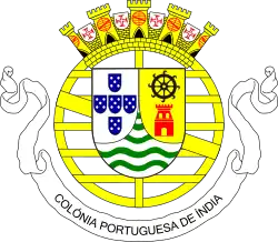 Greater coat of arms of Portuguese India (1935-1951).