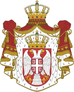 Coat of arms of Serbia (1882–1918 and since 2004)