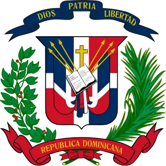 Coat of arms of the Dominican Republic