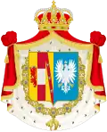 Coat of arms used from 1830 until 1859 of Modena and Reggio