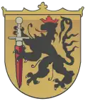 Coat of arms of the Kingdom of Georgia under Khan (Grünenberg Wappenbuch, 1480)