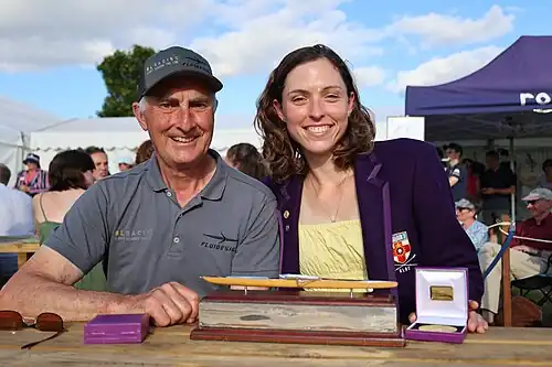 Colin Barratt and Riona McCormick after Henley Women's Regatta 2024