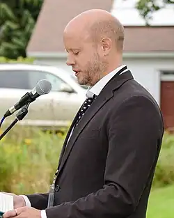 Colin McAdam at the Eden Mills Writers' Festival in 2013