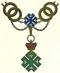 Bottom of the Collar of the Order