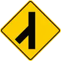 SP-21 Merge from the left