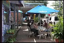 Cafe scene in Nimbin, March 2008