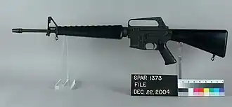 Colt ArmaLite AR-15 Model 02 without magazine and new 1 in 12-inch (300 mm) rifling twist rate, made in 1964