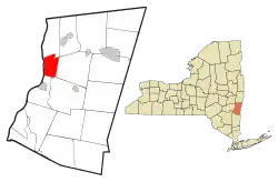 Location of Stockport, New York