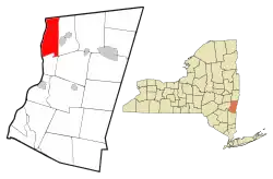 Location in New York