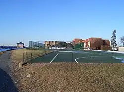 Condos on Goat Island, built in 1978 and 1979