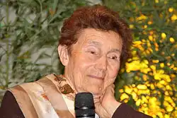 Michel Langevin's wife Hélène Langevin-Joliot in 2012.