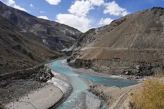 Confluence of the Kargiakh and Tsarap