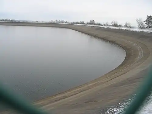 Upper reservoir for Coo-Trois-Ponts PSPS