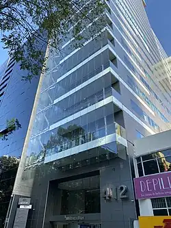 Building hosting the embassy in Mexico City