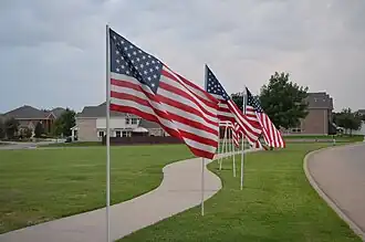 Flag Displays on Holidays