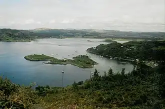 Eilean dà Mhèinn in Loch Crinan