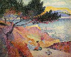 Henri-Edmond Cross, 1906–07, La baie à Cavalière, Musée de l'Annonciade, Saint-Tropez, France