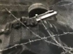 NLA soldier crosses the Morice Line