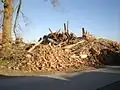 Tornado destruction